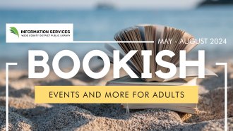 Learn about events and services for adults with our new Bookish Magazine.