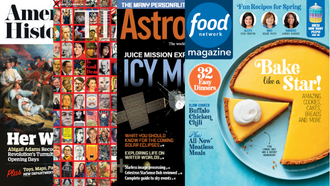 Magazines like Food Network, PC Gamer, and Ohio.