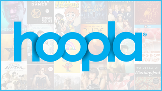 Borrow eBooks, videos, music, audiobooks, and comics with hoopla.