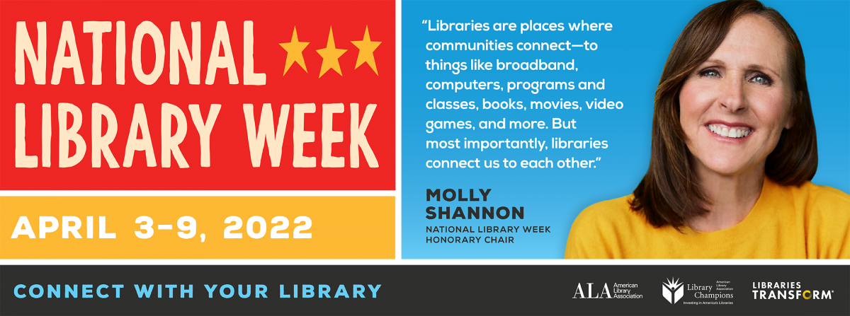 Join us in celebrating our nation's libraries!