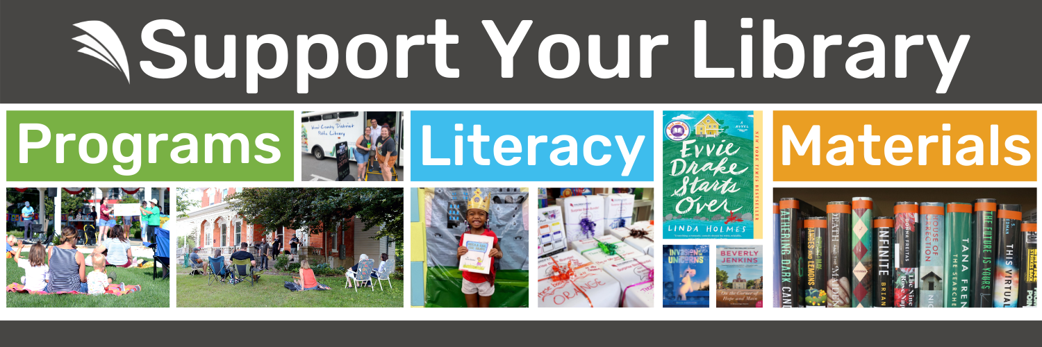 Support Your Library | Wood County District Public Library