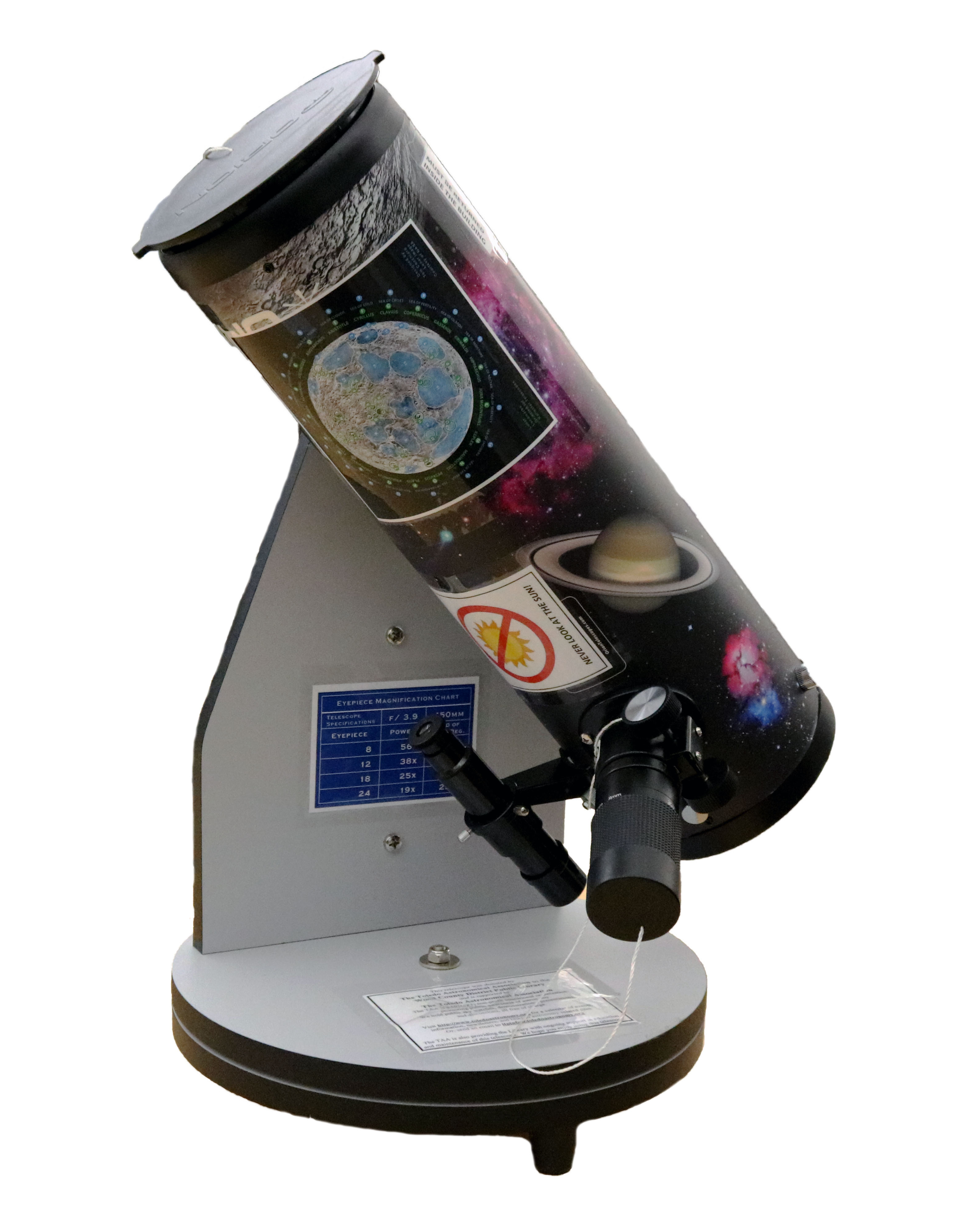 Photo of a telescope