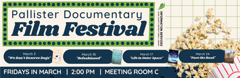 Join us every Friday in March for a new documentary screening.